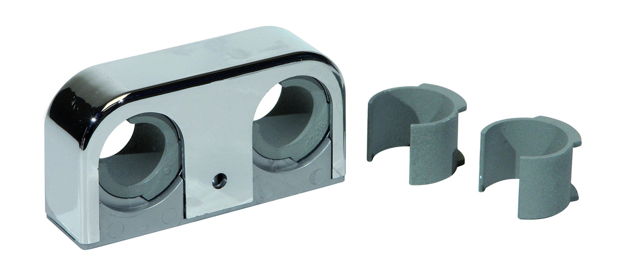 3810590 Rørbærer ALUPEX cc40 Ø16/20/22 forkromet