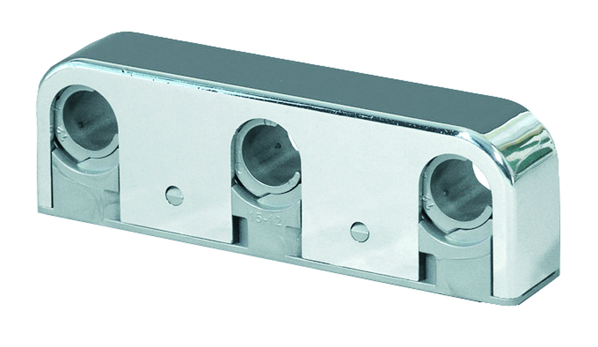 3810560 Rørbærer trippel Ø12-15/cc 40 forkromet