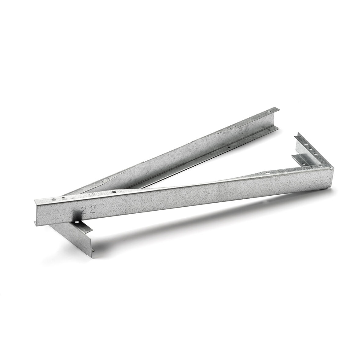 53462 Purus Line monteringsskenor för träbjälklag 22 mm