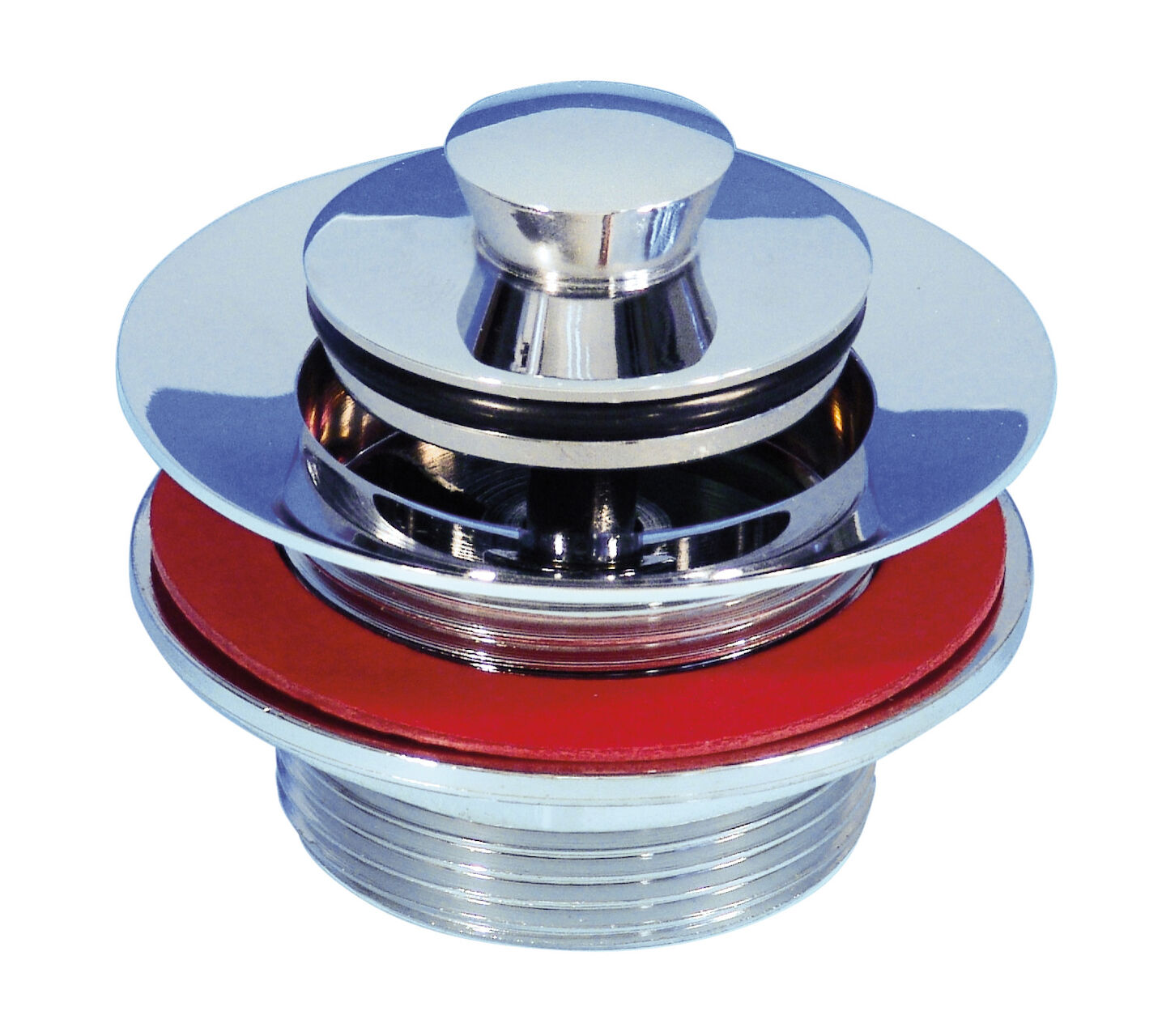 Vippventil G40, förkromad mässing