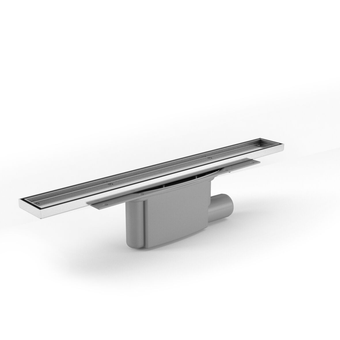 Tile+50+gavel Purus Line Tile Insert 600 Ø50 gavlutløp