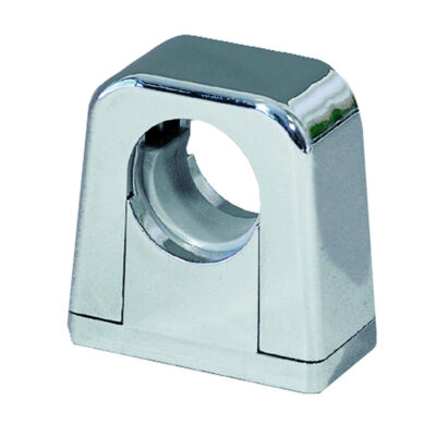 Rørbærer enkel Ø15/18/22 forkromet