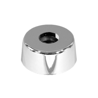 Väggbricka Ø32 H40 krom