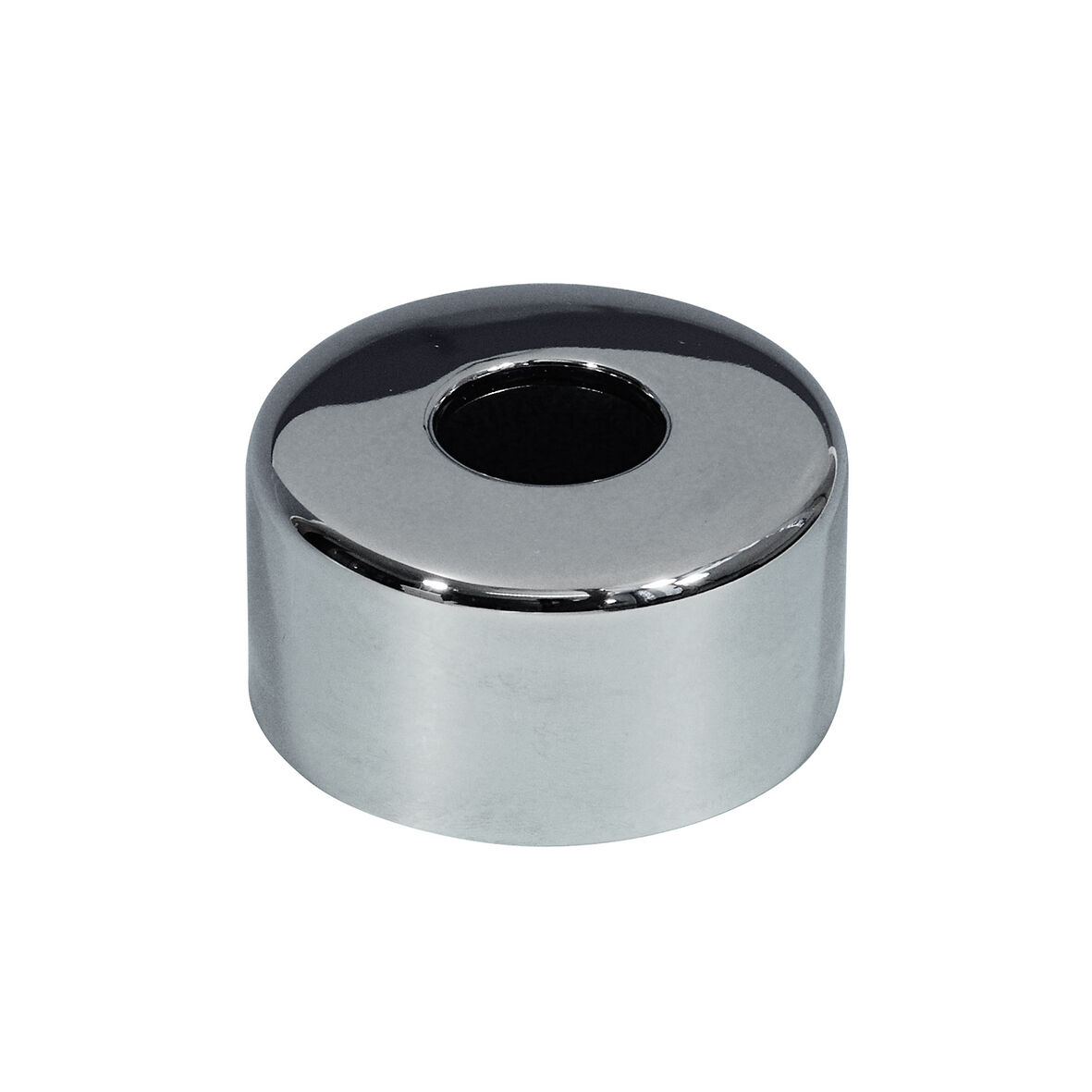 Golvhuv Ø32 H47 förkromad mässing